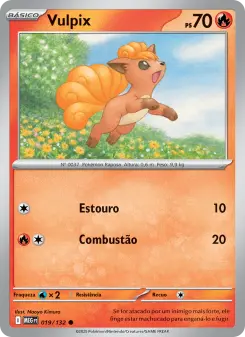 Vulpix – Carta Pokémon TCG