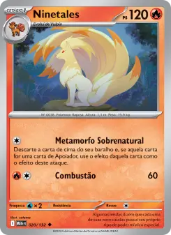 Ninetales – Carta Pokémon TCG