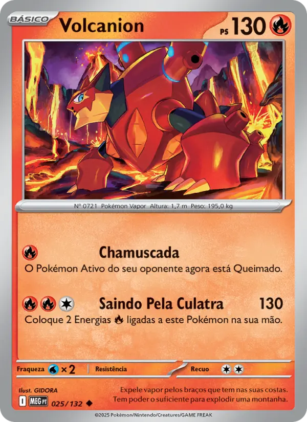 Volcanion – Pokémon TCG