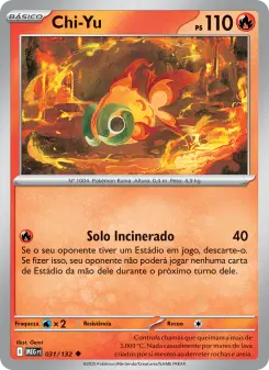 Chi-Yu – Carta Pokémon TCG
