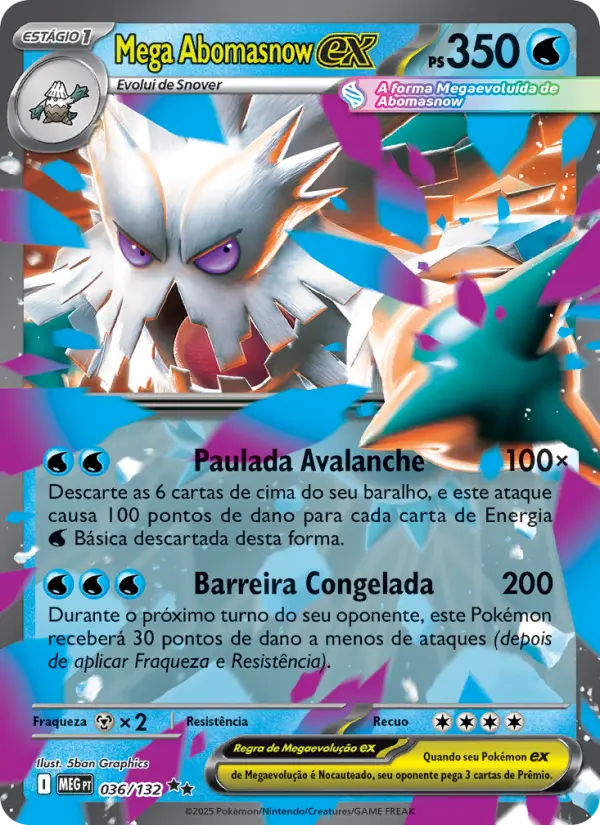 Mega Abomasnow ex – Pokémon TCG