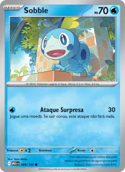 Sobble – Carta Pokémon TCG