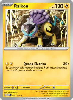 Raikou – Carta Pokémon TCG