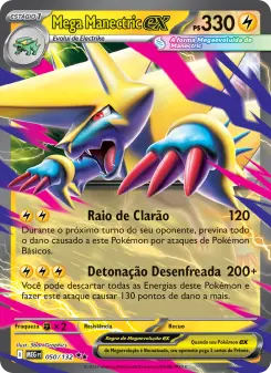 Mega Manectric ex – Carta Pokémon TCG