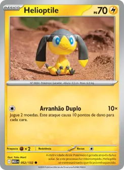 Helioptile – Carta Pokémon TCG