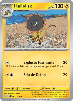 Heliolisk – Carta Pokémon TCG