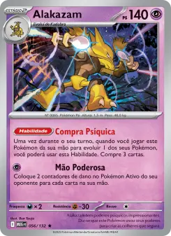 Alakazam – Carta Pokémon TCG