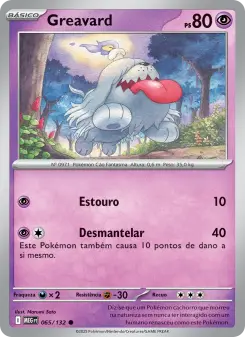 Greavard – Carta Pokémon TCG