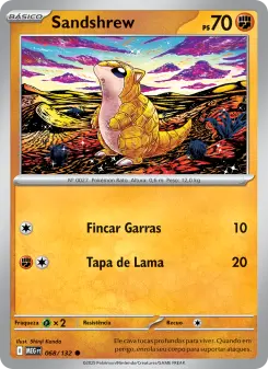 Sandshrew – Carta Pokémon TCG