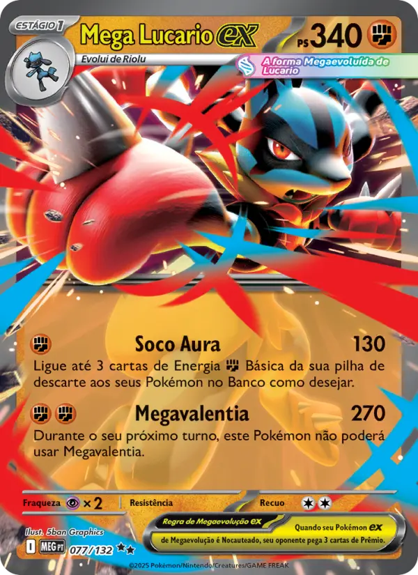 Mega Lucario ex – Pokémon TCG
