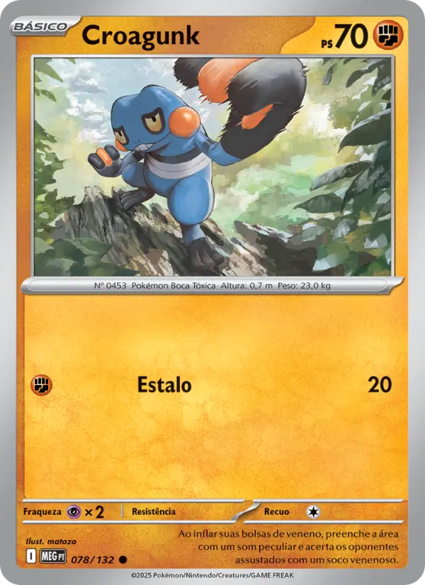 Croagunk – Pokémon TCG
