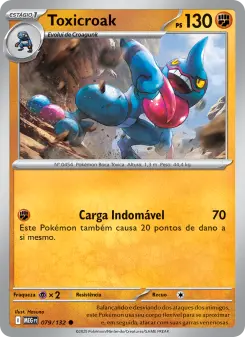 Toxicroak – Carta Pokémon TCG