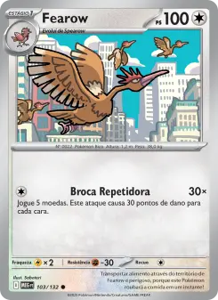 Fearow – Carta Pokémon TCG