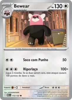 Bewear – Carta Pokémon TCG