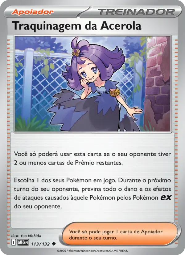 Traquinagem da Acerola – Pokémon TCG