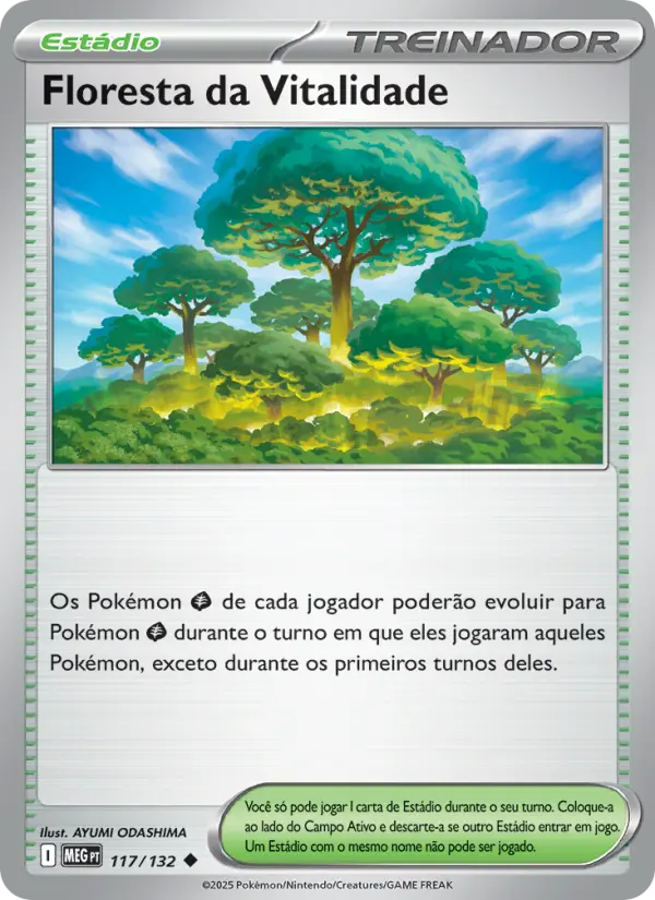 Floresta da Vitalidade – Pokémon TCG