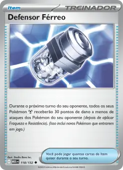 Defensor Férreo – Carta Pokémon TCG