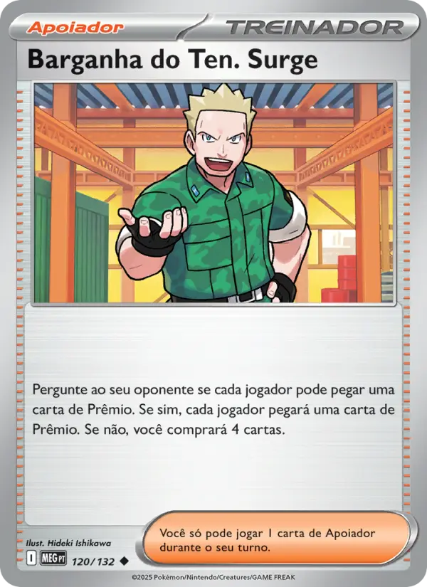 Barganha do Ten. Surge – Pokémon TCG