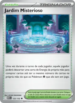 Jardim Misterioso – Carta Pokémon TCG