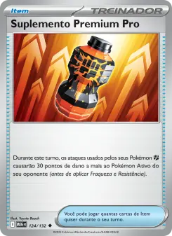 Suplemento Premium Pro – Carta Pokémon TCG