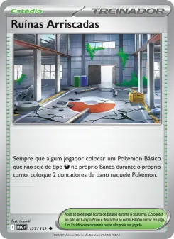Ruínas Arriscadas – Carta Pokémon TCG