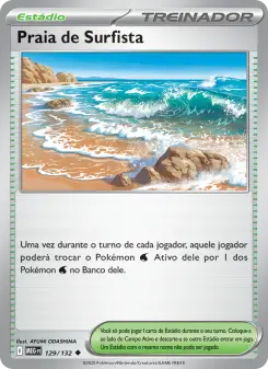 Praia de Surfista – Carta Pokémon TCG