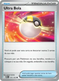 Ultra Bola – Carta Pokémon TCG