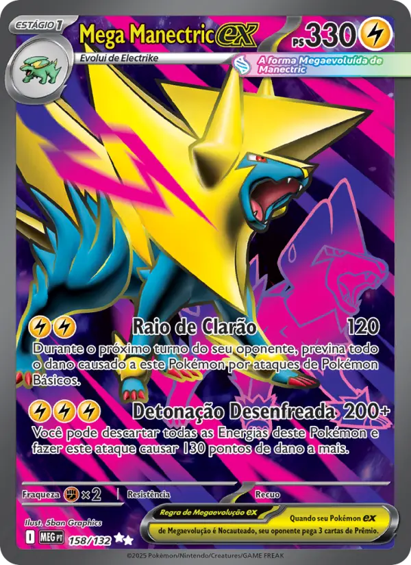 Mega Manectric ex – Pokémon TCG