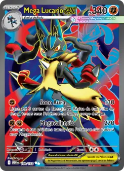 Mega Lucario ex – Carta Pokémon TCG