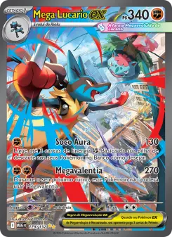 Mega Lucario ex – Carta Pokémon TCG