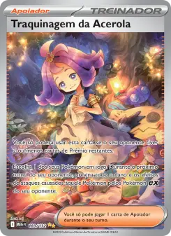 Traquinagem da Acerola – Carta Pokémon TCG
