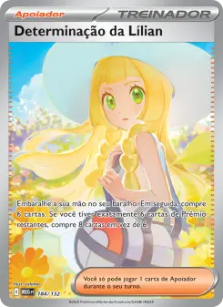 Determinação da Lílian – Carta Pokémon TCG