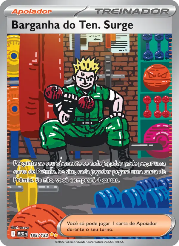 Barganha do Ten. Surge – Pokémon TCG