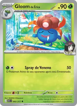 Gloom da Érica – Carta Pokémon TCG