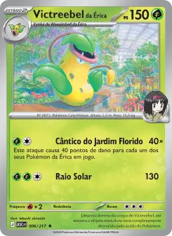 Victreebel da Érica – Carta Pokémon TCG