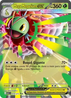 Mega Meganium ex – Carta Pokémon TCG