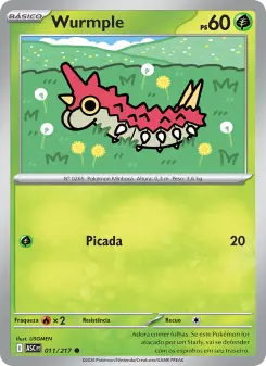 Wurmple – Carta Pokémon TCG