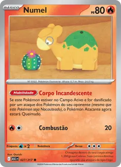 Numel – Carta Pokémon TCG