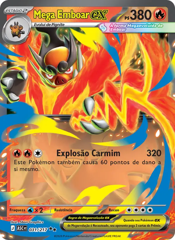 Mega Emboar ex – Pokémon TCG