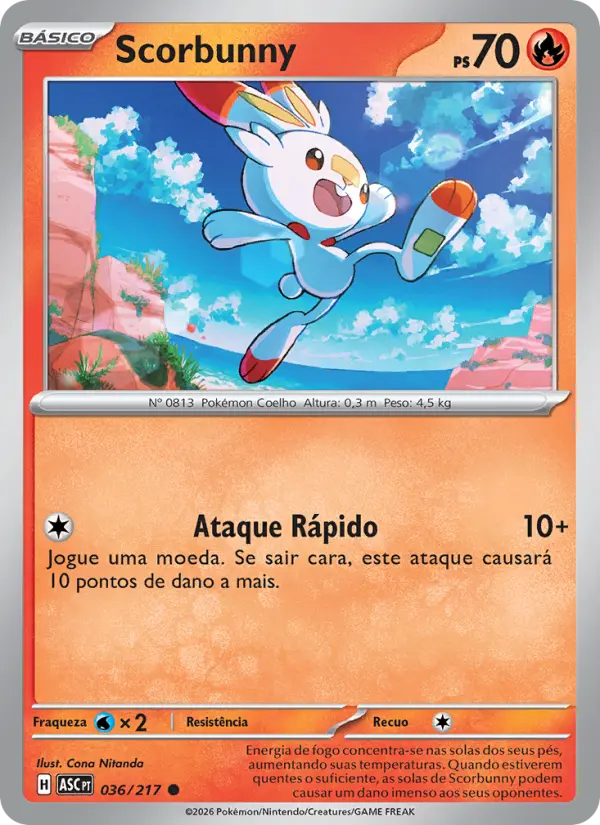 Scorbunny – Pokémon TCG