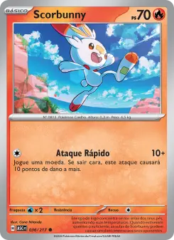 Scorbunny – Carta Pokémon TCG