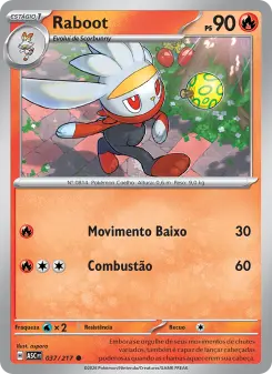 Raboot – Carta Pokémon TCG