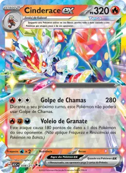 Cinderace ex – Carta Pokémon TCG