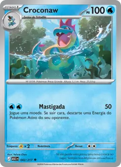 Croconaw – Carta Pokémon TCG