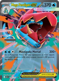 Mega Feraligatr ex – Carta Pokémon TCG