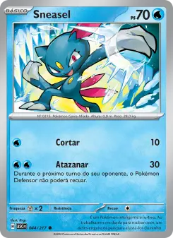 Sneasel – Carta Pokémon TCG