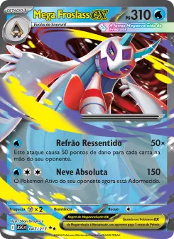 Mega Froslass ex – Carta Pokémon TCG