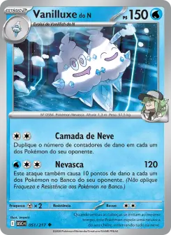 Vanilluxe do N – Carta Pokémon TCG