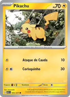 Pikachu – Carta Pokémon TCG