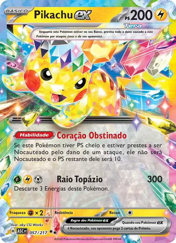 Pikachu ex – Pokémon TCG